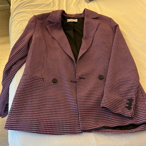 Mango Houndstooth Blazer - Picture 4 of 6